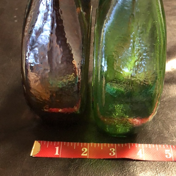 2 Wheaton Glass Apollo 15 & Apollo 17 Iridescent Decanter Bottles Vintage Rare - Picture 13 of 14